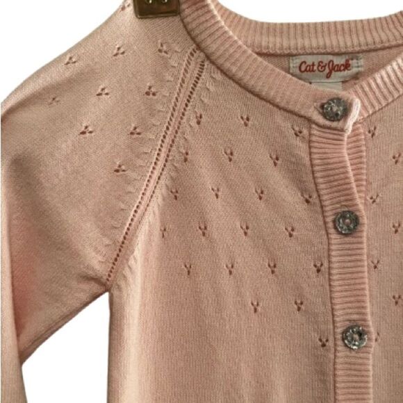 Cat & Jack Knit Cardigan Sweater - Picture 2 of 5